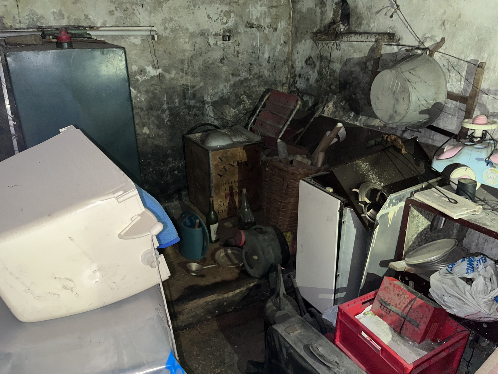 débarras de cave et garage